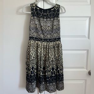 Kay Unger patterned dress